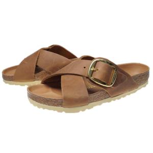 BIRKENSTOCK ビルケンシュトック レディースクロスストラップサンダル 1020164  / SIENA BIG BUCKLE（シエナビッグバックル） [レギュラー幅]｜tre-style