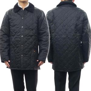 BARBOUR バブアー メンズキルティングジャケット MQU0001 / LIDDESDALE QUILT ブラック