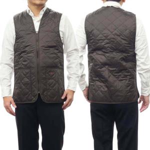 BARBOUR バブアー メンズキルティングベスト/ライナーベスト MLI0001 / QUILTED WAISTCOAT / ZIP IN LINER ブラウン｜tre-style