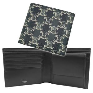 CELINE セリーヌ 二つ折り財布 Bi-fold Wallet with Coin バイ
