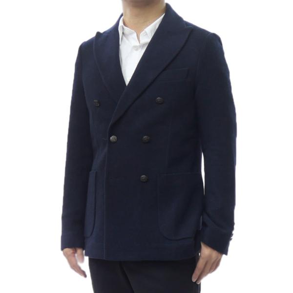 CIRCOLO1901 チルコロ1901 メンズ ダブル6Bジャケット CN5047 ネイビー ウー...