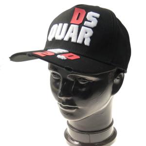 DSQUARED2 ディースクエアード メンズキャップ BCM0414 05C00001 ブラック