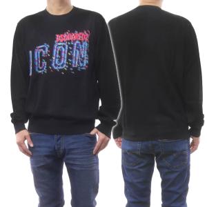 DSQUARED2（ディースクエアード） メンズクルーネックセーター ニット