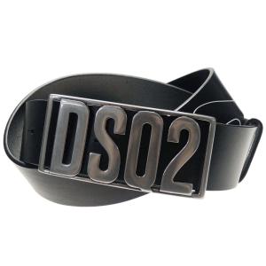 DSQUARED2 ディースクエアード メンズレザーベルト / BEM0537 12900001 ブラック｜tre-style