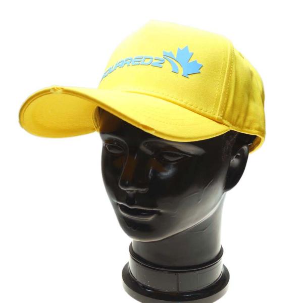 DSQUARED2 ディースクエアード メンズキャップ BCM0691 05C00001 イエロー