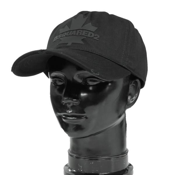 DSQUARED2 ディースクエアード メンズキャップ BCM0767 05C00001 ブラック