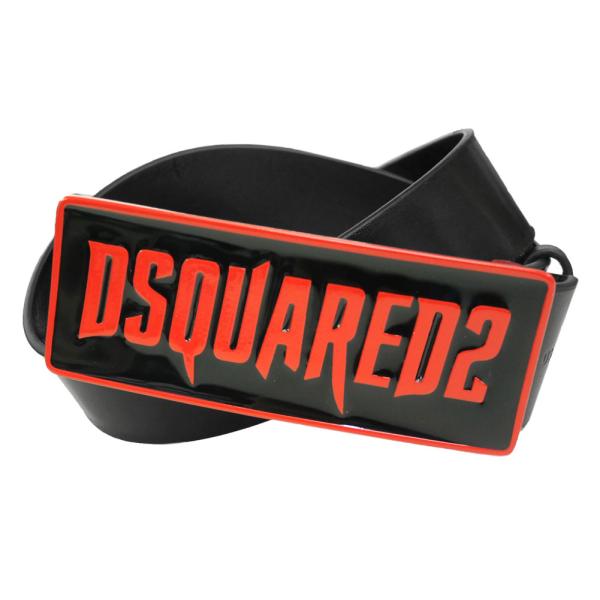 DSQUARED2 ディースクエアード メンズレザーベルト / BEM0611 12900001 ブ...