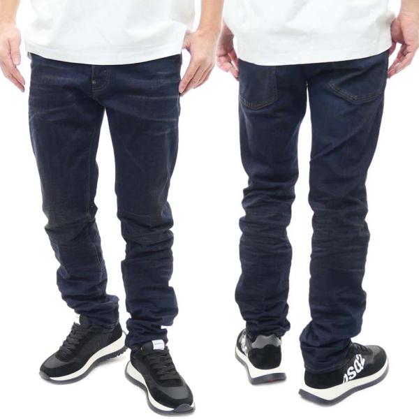 DSQUARED2 ディースクエアード メンズジーンズ S79LA0073 S30342 インディゴ...
