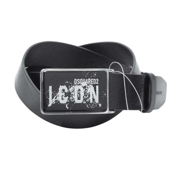 DSQUARED2 ディースクエアード メンズレザーベルト / BEM0569 12900001 ブ...