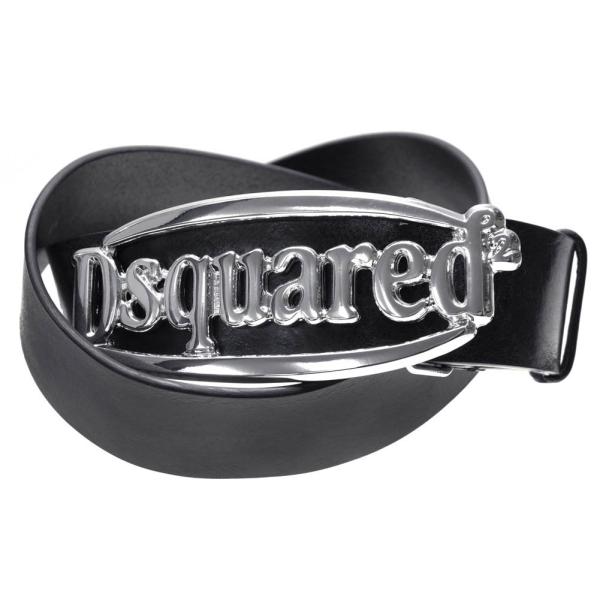 DSQUARED2 ディースクエアード メンズレザーベルト / BEM0564 12900001 ブ...