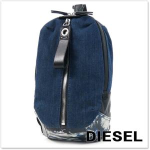 DIESEL ディーゼル ワンショルダー/ボディバッグ P-RUBBER MONO / X05190 P1530 インディゴブルー /2018春夏新作
