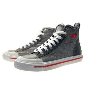 DIESEL ディーゼル レディースハイカットスニーカー Y02974 P4648 / S-ATHOS MID W ブラック｜tre-style