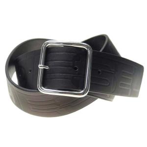 DIESEL ディーゼル ユニセックスレザーベルト B-ILLY / X08498 PR505 ブラック