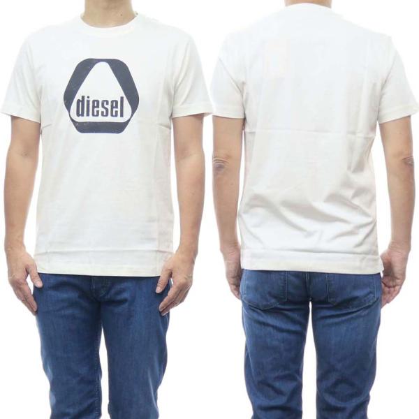 DIESEL ディーゼル メンズクルーネックTシャツ A09674 0CATM / T-DIEGOR...