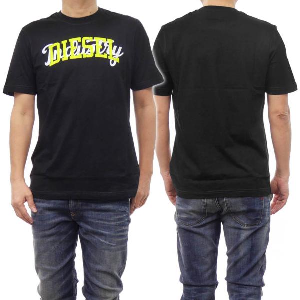 DIESEL ディーゼル メンズクルーネックTシャツ A12441-0GRAI / T-JUST-N...