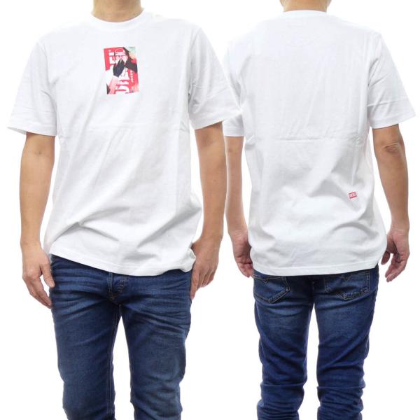 DIESEL ディーゼル メンズクルーネックTシャツ A12458 0BEAF / T-JUST-N...