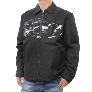 DIESEL ディーゼル J-MARTEX Dロゴ サテンジャケット ブルゾン