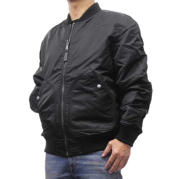 DIESEL ディーゼル メンズブルゾン A14408 0HCAS / J-HELD ブラック×ココ...