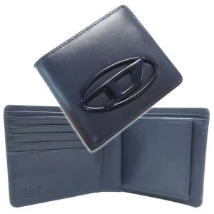 DIESEL 【並行輸入品】ディーゼル 二つ折り財布 メンズ ブラック