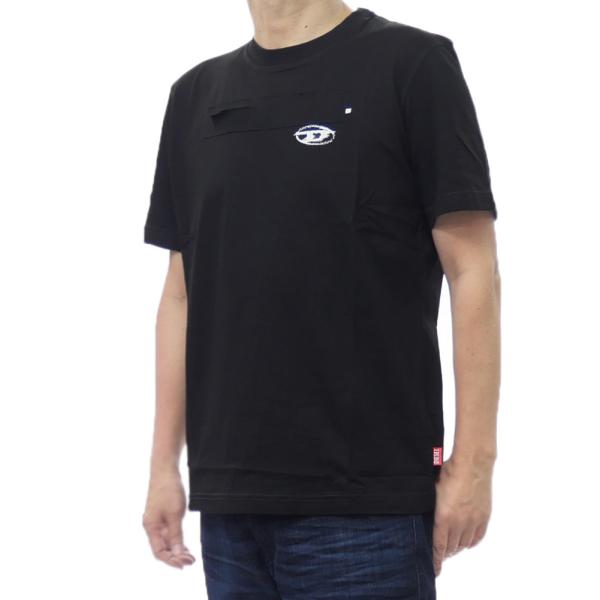 DIESEL ディーゼル メンズクルーネックTシャツ A21036 0QIAM / T-ADJUST...