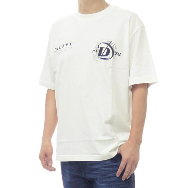 DIESEL ディーゼル メンズクルーネックTシャツ A22505 0WICU / T-BOGGY-...