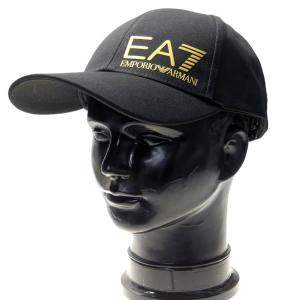EMPORIO ARMANI エンポリオアルマーニ EA7 メンズキャップ 275936 0P010 ブラック