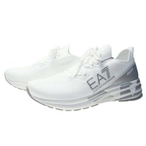 EMPORIO ARMANI エンポリオアルマーニ EA7 メンズローカットスニーカー X8X095 XK240 ホワイト