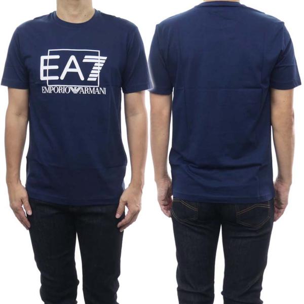 EMPORIO ARMANI エンポリオアルマーニ EA7 メンズクルーネックTシャツ 3PRT81...