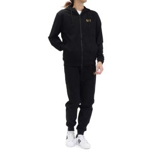 DIESEL セットアップ ジップジャケット ジョガーパンツ 黒 刺繍ロゴ DIESEL（ディーゼル） メンズ セットアップ スウェット ロゴ ライン
