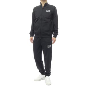 EA7ミニロゴ ジップパーカー×ショートパンツ 上下セット/セットアップ EA7 EMPORIO ARMANI イーエーセブン エンポリオ・アルマーニ ミニロゴ