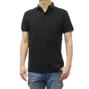 セールSS EMPORIO ARMANI エンポリオアルマーニ ポロシャツ 半袖 メンズ コットン 綿100％ EM001295 AF107620 ブラック EMPORIO ARMANI エンポリオアルマーニ メンズポロシャツ EM001295