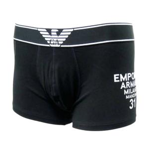 EMPORIO ARMANI UNDERWEAR エンポリオアルマーニアンダーウェア メンズボクサーパンツ 111776 1A275 ブラック