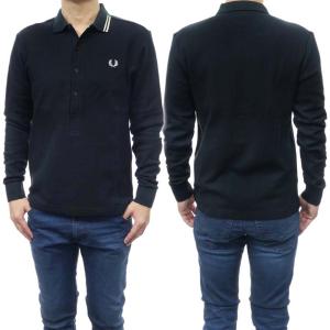 FRED PERRY フレッドペリー ポロシャツ 英国製 長袖 メンズ