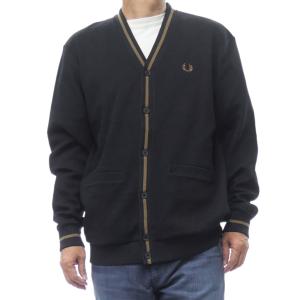 FRED PERRY フレッドペリー カーディガン Tipped Pique Texture