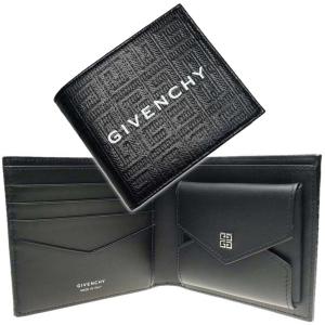 GIVENCHY ジバンシィ メンズ二つ折り財布（小銭入れ付き） BK6090K1LF ブラック｜tre-style