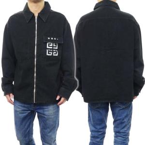 GIVENCHY ジバンシィ メンズシャツジャケット BM61035YAA ブラック /2024春夏新作｜tre-style