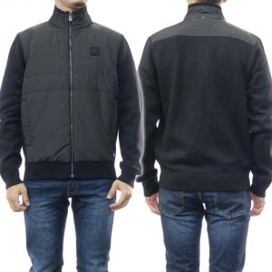 HUGO BOSS ヒューゴボス メンズ中綿ブルゾン 50477345 10244319 / Lavando ブラック /2022秋冬新作