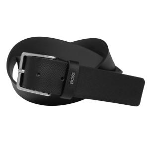 BVLGARI ブルガリ ベルト ブラック 黒 メンズ グレインカーフレザー