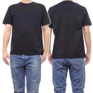 HERNO ヘルノ メンズクルーネックTシャツ JG000199U 52003 ブラック /2024春夏新作｜tre-style