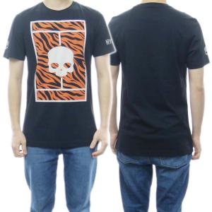 HYDROGEN ハイドロゲン メンズクルーネックTシャツ MT0002