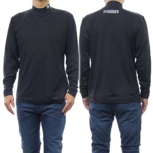 HYDROGEN ハイドロゲン メンズモックネックロングTシャツ G00560 / ROLL NECK ブラック /定番人気商品｜tre-style