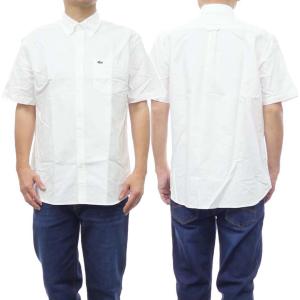 LACOSTE ラコステ メンズカジュアルシャツ CH1917 ホワイト /2024春夏新作｜tre-style