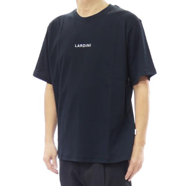 LARDINI ラルディーニ メンズクルーネックTシャツ CNLTMC70 CN64052 ネイビー