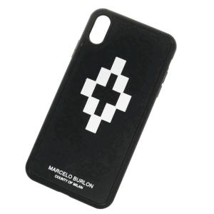 MARCELO BURLON マルセロバーロン iPhone XS Max対応ケース CROSS 3D XS MAX CASE / CMPA012F19008050 ブラック｜tre-style