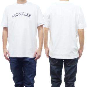 MONCLER モンクレール メンズクルーネックTシャツ 8C000-02-89A17 ホワイト /...