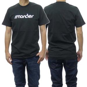 MONCLER モンクレール メンズクルーネックTシャツ 8C00056 89AJS ブラック /2024春夏新作｜tre-style