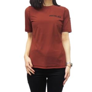MONCLER モンクレール レディース クルーネック Tシャツ 8C00003 829JP / MAGLIA MANICA CORTA レッド ジャージー 半袖