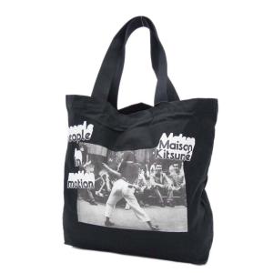 MAISON KITSUNE メゾンキツネ レディーストートバッグ JU05008 WW0008/OLY PHOTOGRAPH CLASSIC TOTE BAG ブラックの商品画像