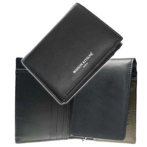 MAISON KITSUNE メゾンキツネ 二つ折り財布 （小銭入れ付き） LM05345LC0038/TRIFOLD WALLET ブラックの商品画像