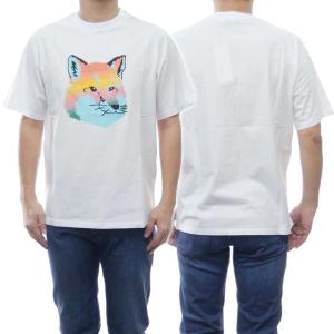 MAISON KITSUNE（メゾン キツネ） メンズクルーネックTシャツ CHILLAX